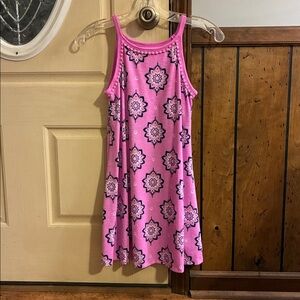 Mudd Pink Floral Girls Casual Dress Size M/10